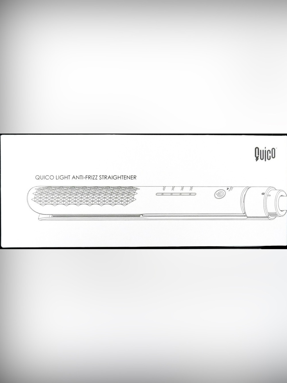 NIB Quick Light Anti-Frizz Straightener (model HC-102)